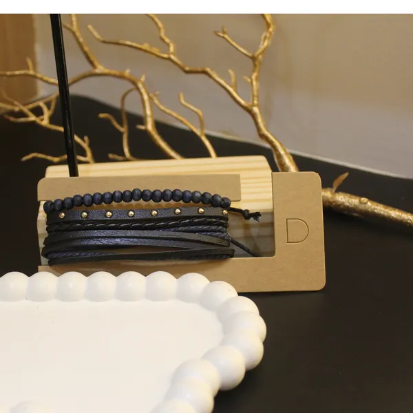 Multi-Layer_Leather_Wooden_Bead__Hand-Woven_Four-Piece_Men's_Bracelet