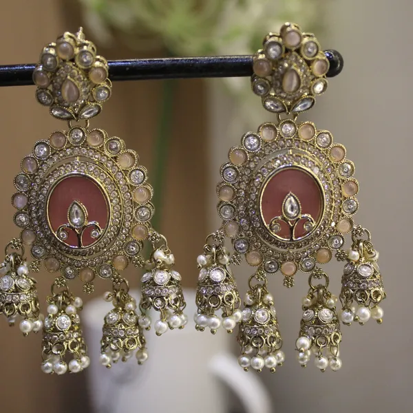 Brass_Stylish_Jhumkas_For_Women