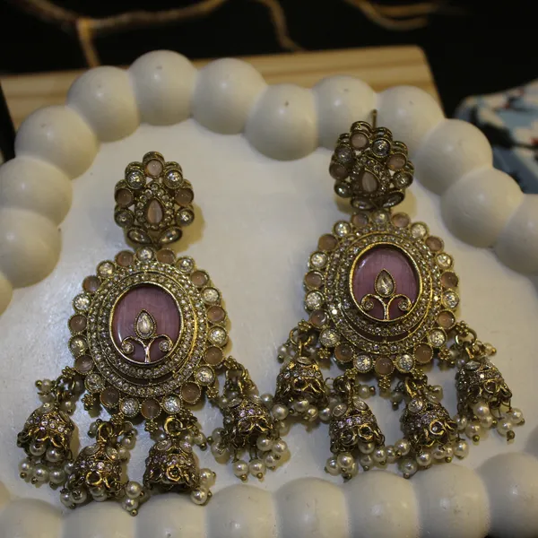 Brass_Stylish_Jhumkas_For_Women