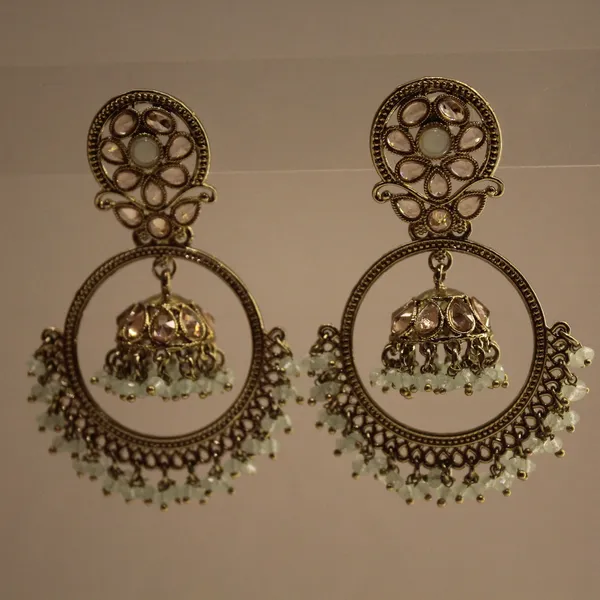 Brass_Stylish_Jhumkas_For_Women