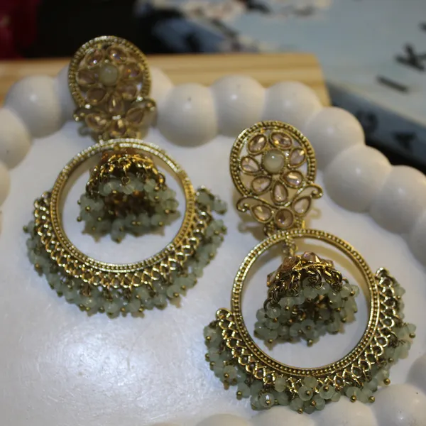 Brass_Stylish_Jhumkas_For_Women
