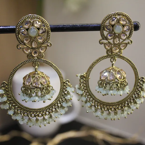 Brass_Stylish_Jhumkas_For_Women