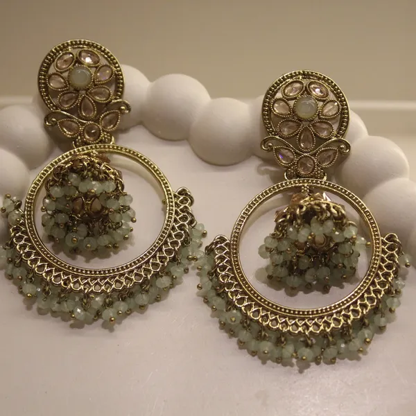 Brass_Stylish_Jhumkas_For_Women