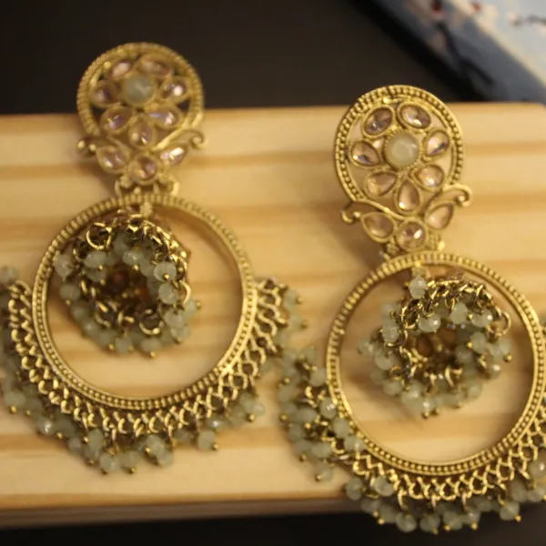 Brass_Stylish_Jhumkas_For_Women