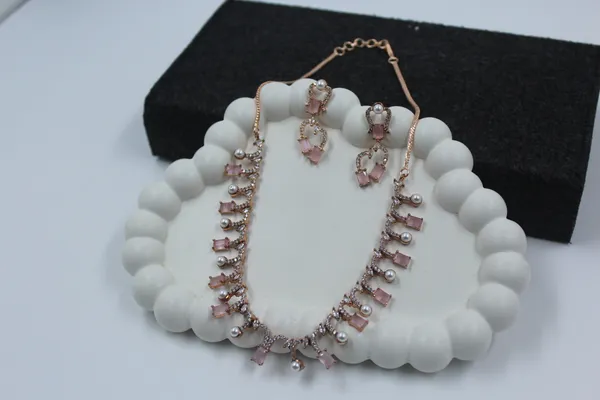 American_Diamond_Necklace_Set_For_Women