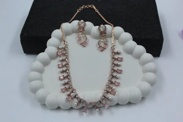American_Diamond_Necklace_Set_For_Women