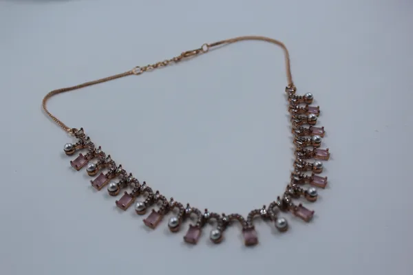 American_Diamond_Necklace_Set_For_Women