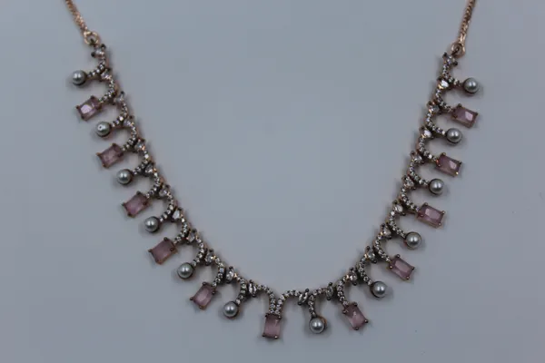American_Diamond_Necklace_Set_For_Women