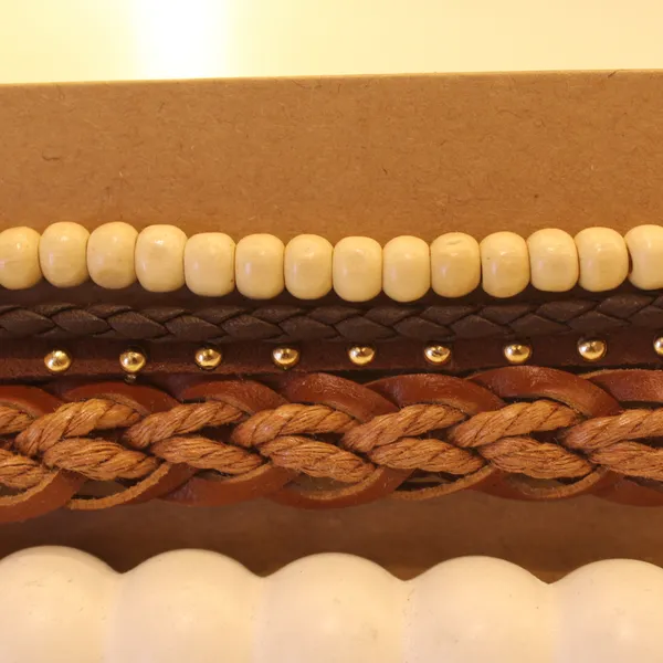Multi-Layer_Leather_Wooden_Bead__Hand-Woven_Four-Piece_Men's_Bracelet