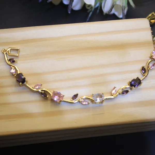 Gold_Plated_Anti_tarnish_Tulip_Multi_color_Bracelet