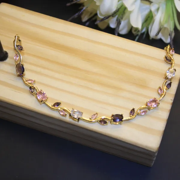 Gold_Plated_Anti_tarnish_Tulip_Multi_color_Bracelet