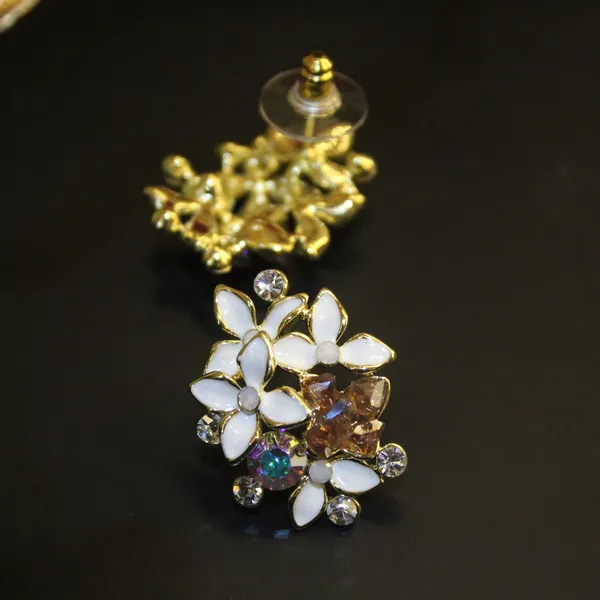White_Premium_Stainless_Steel_Korean_Earring_For_Women