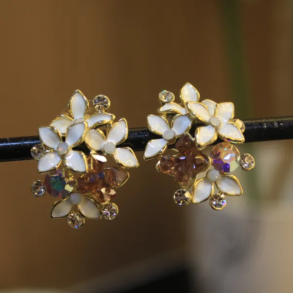 White_Premium_Stainless_Steel_Korean_Earring_For_Women