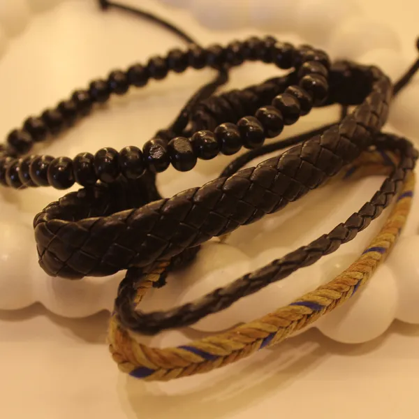 Multi-Layer_Leather_Wooden_Bead__Hand-Woven_Four-Piece_Men's_Bracelet
