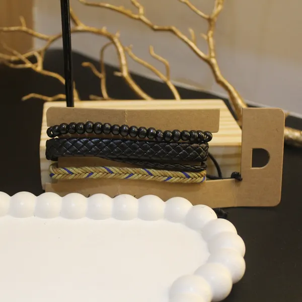 Multi-Layer_Leather_Wooden_Bead__Hand-Woven_Four-Piece_Men's_Bracelet