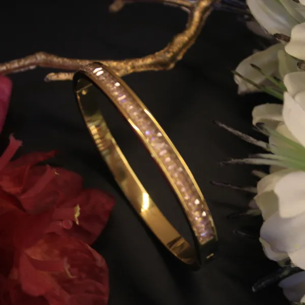 Gold_Plated_Anti_tarnish_Radiance_Row_Pink_Bangle_Styled_Bracelet