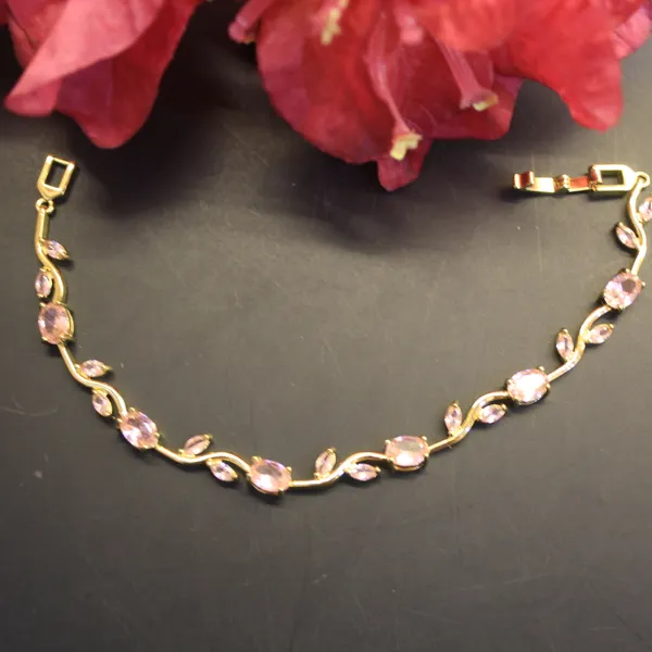 Gold_Plated_Anti_tarnish_Tulip_Pink_Bracelet