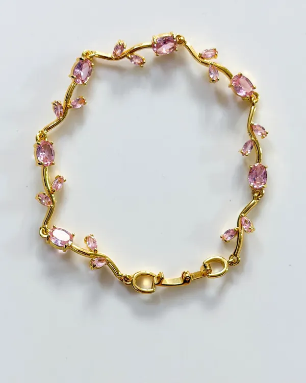 Gold_Plated_Anti_tarnish_Tulip_Pink_Bracelet