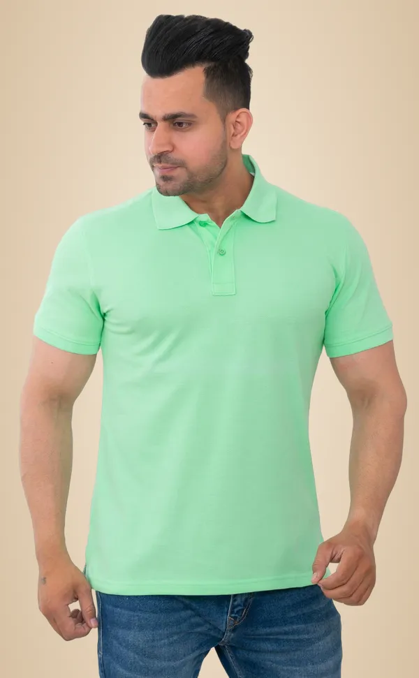 Pastel_Green_Harmony_Pure_Cotton_Blend_T-Shirt_For_Men