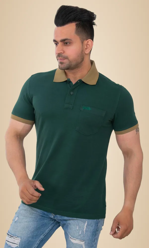 Moss_Green_Pulse_Pure_Cotton_Blend_T-Shirt_For_Men