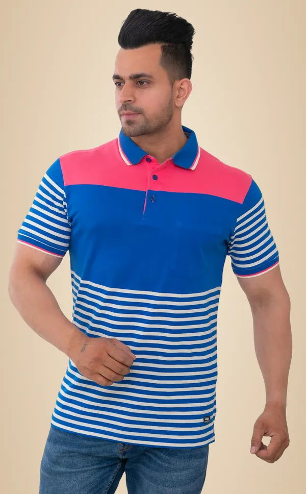 Spectrum_Multicolor_Pure_Cotton_Blend_T-Shirt_For_Men
