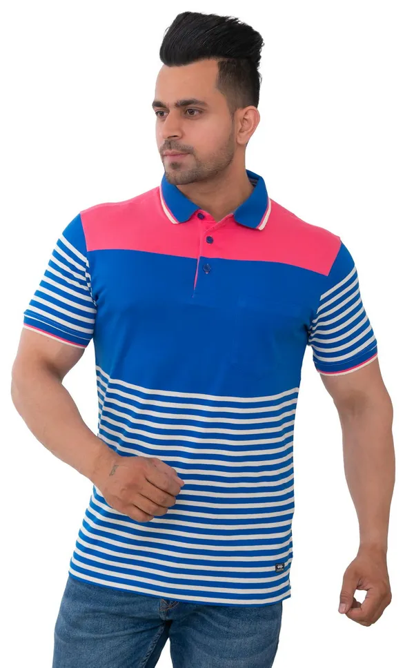 Spectrum_Multicolor_Pure_Cotton_Blend_T-Shirt_For_Men