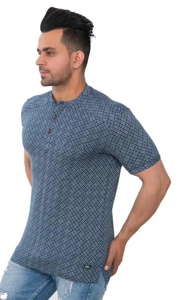 Ocean_Blue_Rise_Pure_Cotton_Blend_T-Shirt_For_Men