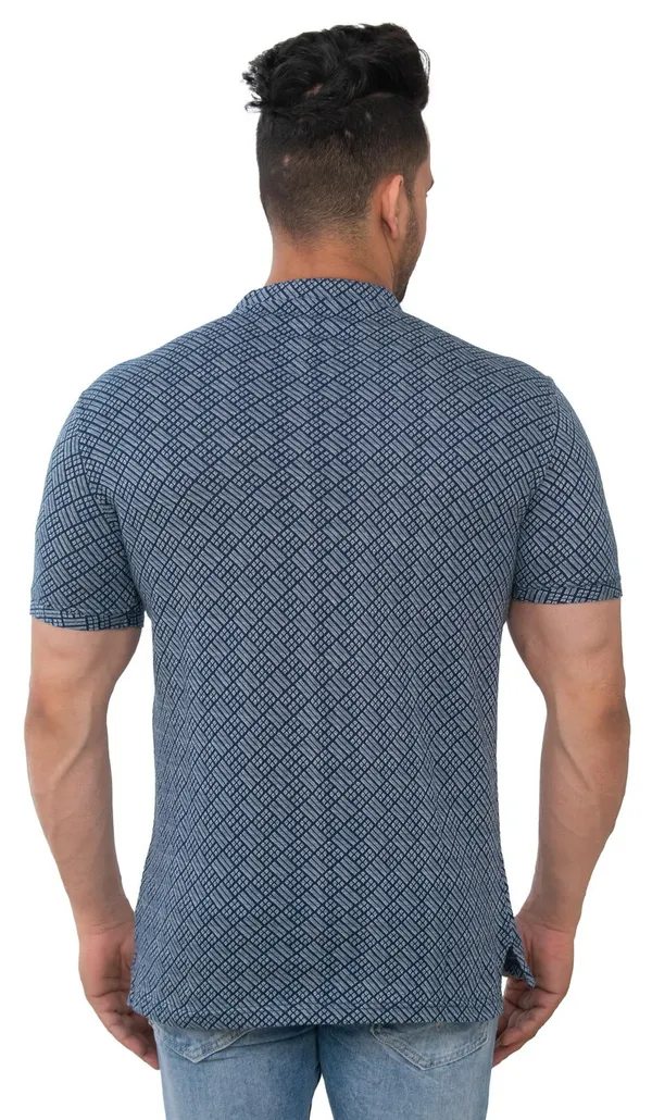 Ocean_Blue_Rise_Pure_Cotton_Blend_T-Shirt_For_Men