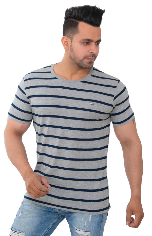 Ash_Grey_Mode_Pure_Cotton_Blend_T-Shirt_For_Men