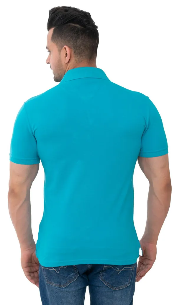 Firozi_Breeze_Pure_Cotton_Blend_T-Shirt_For_Men