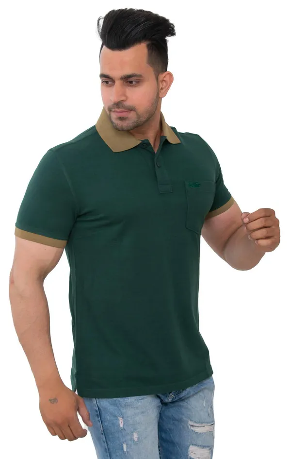 Moss_Green_Pulse_Pure_Cotton_Blend_T-Shirt_For_Men