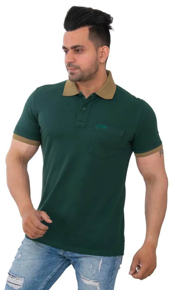 Moss_Green_Pulse_Pure_Cotton_Blend_T-Shirt_For_Men