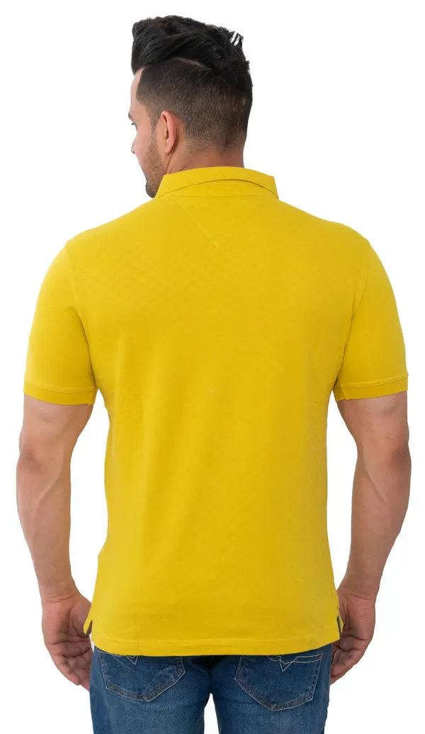 Sunset_Light_Orange_Pure_Cotton_Blend_T-Shirt_For_Men