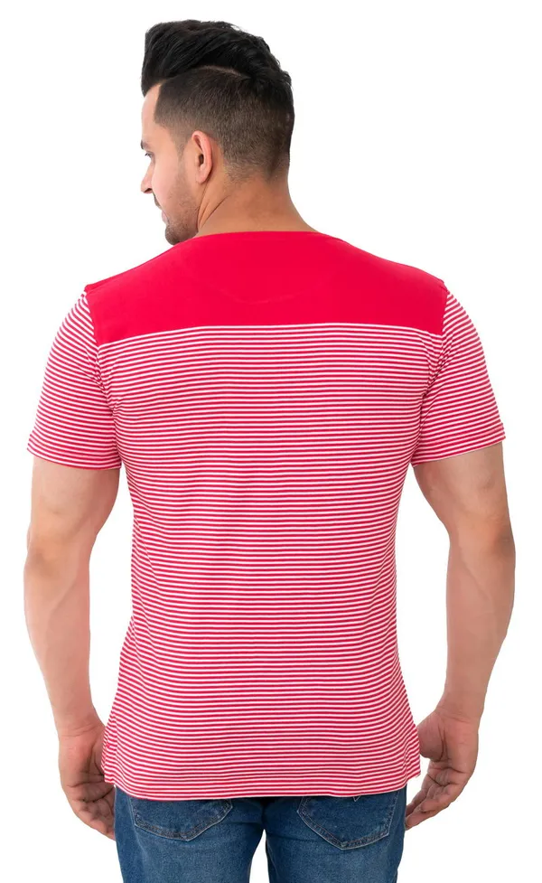Red_Urban_Spirit_Pure_Cotton_Blend_T-Shirt_For_Men