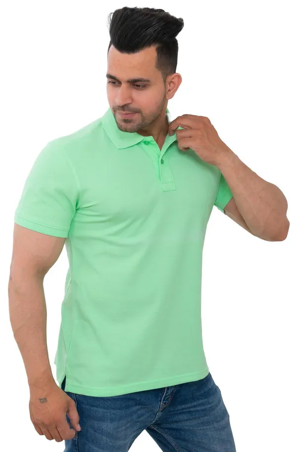 Pastel_Green_Harmony_Pure_Cotton_Blend_T-Shirt_For_Men