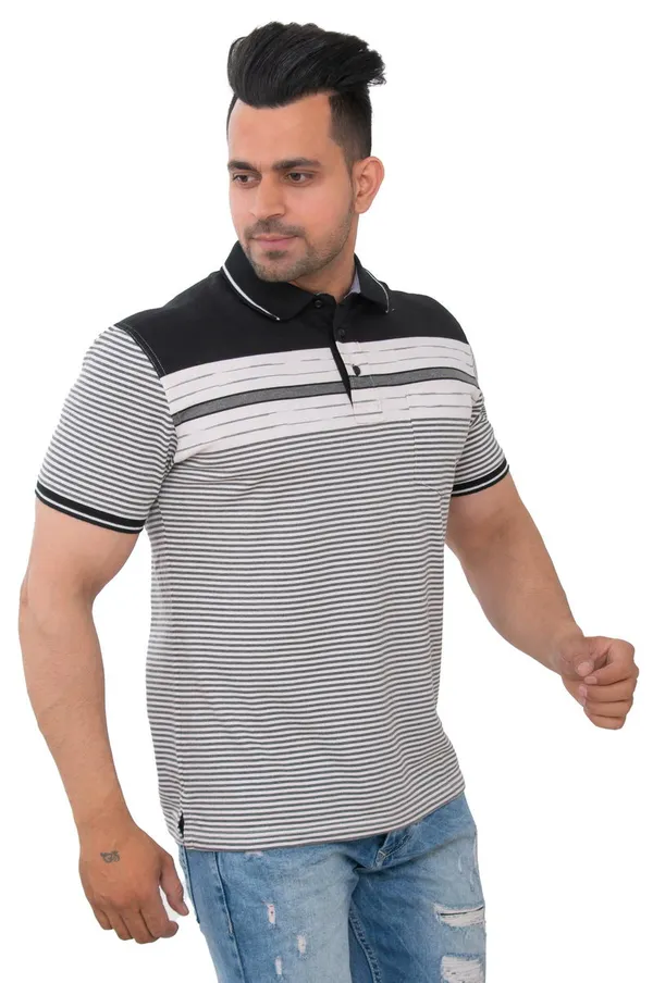 Steel_Grey_Motion_Pure_Cotton_Blend_T-Shirt_For_Men