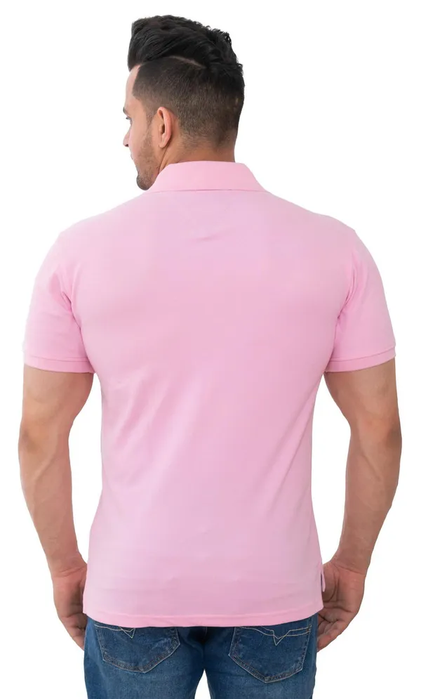 Blush_Pink_Essence_Pure_Cotton_Blend_T-Shirt_For_Men
