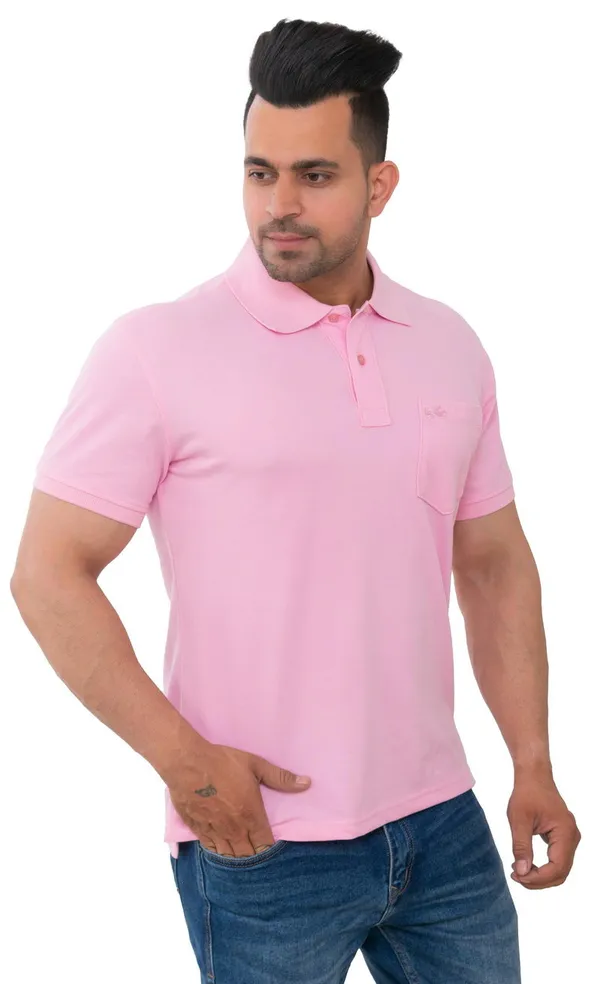 Blush_Pink_Essence_Pure_Cotton_Blend_T-Shirt_For_Men