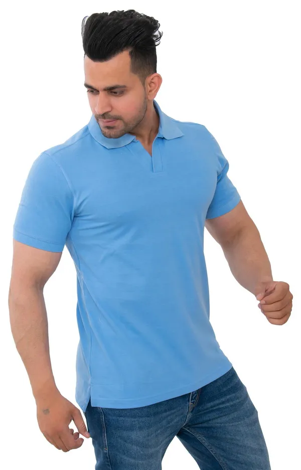 Skyblue_Drift_Pure_Cotton_Blend_T-Shirt_For_Men