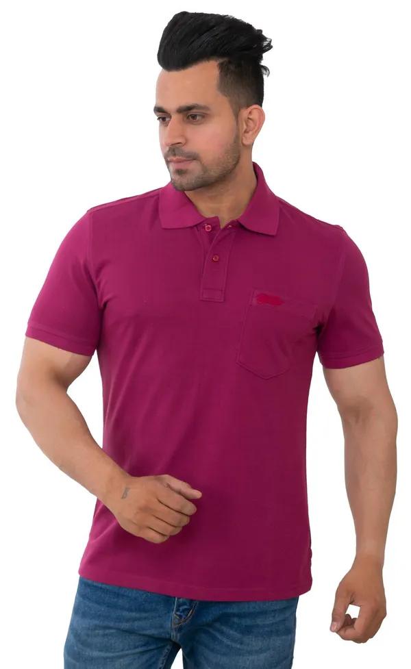 Maroon_Majesty_Pure_Cotton_Blend_T-Shirt_For_Men