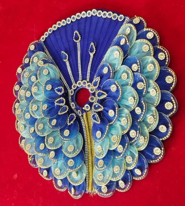 BLUE_BUTTERFLY_Laddu_Gopal_Poshak_Handmade_|_Embroidered_