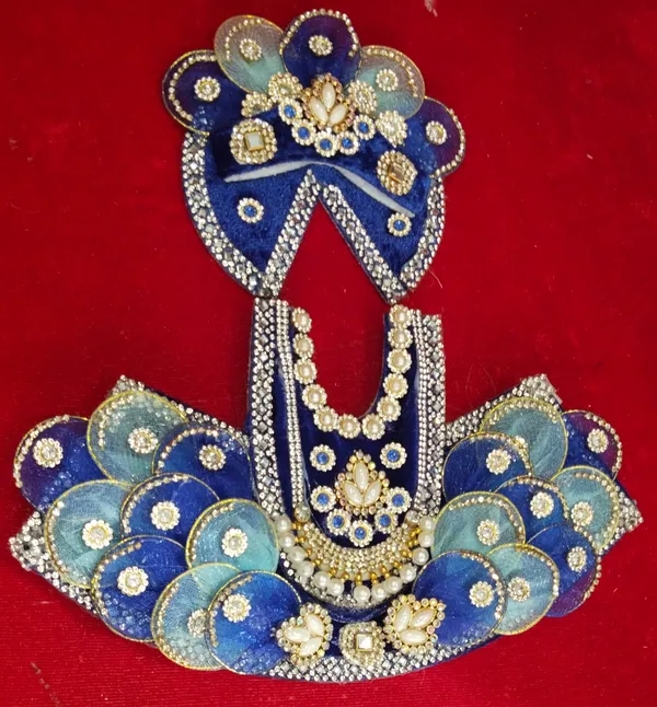 LIGHT_BLUE__Khatu_shayam_ji_dress_Handmade_|_Embroidered