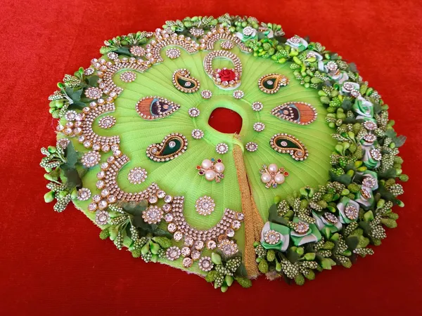 Green__Laddu_Gopal_Poshak_Handmade_|_Embroidered