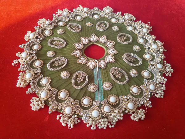 Mehndi_Colour__Laddu_Gopal_Poshak_Handmade_|_Embroidered