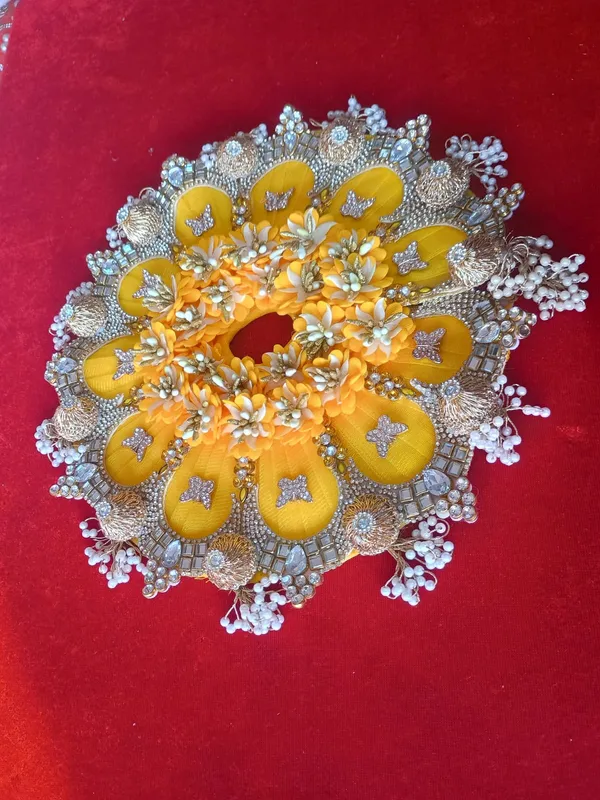 Yellow__Laddu_Gopal_Poshak_Handmade_|_Embroidered