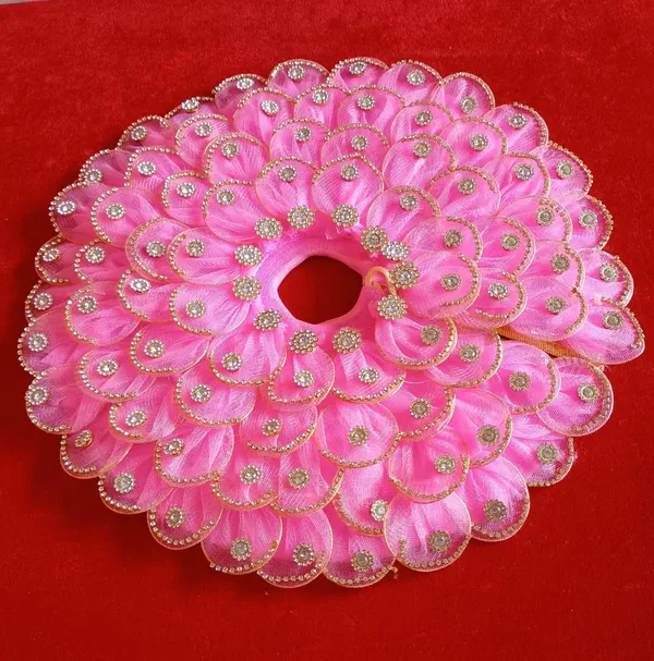 Pink__Laddu_Gopal_Poshak_Handmade_|_Embroidered