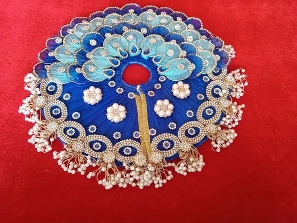 Blue__Laddu_Gopal_Poshak_Handmade_|_Embroidered