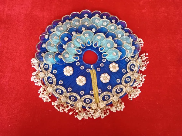 Blue__Laddu_Gopal_Poshak_Handmade_|_Embroidered
