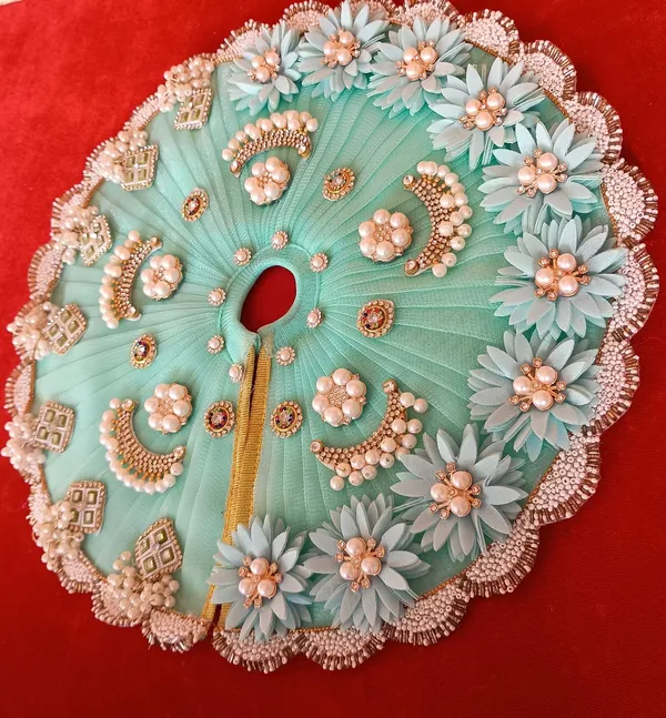 Sea_Green__Laddu_Gopal_Poshak_Handmade_|_Embroidered