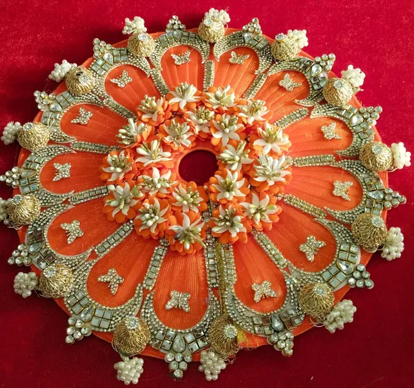 Orange__Laddu_Gopal_Poshak_Handmade_|_Embroidered